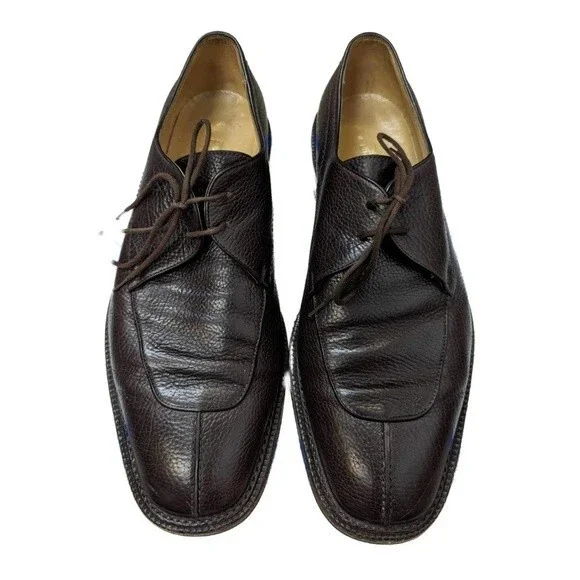 Gravati Oxford Luxury Italian Shoes Gravati Genuine Peccary Leather Shoes Mens Size 9.5 N Brown  main image 3